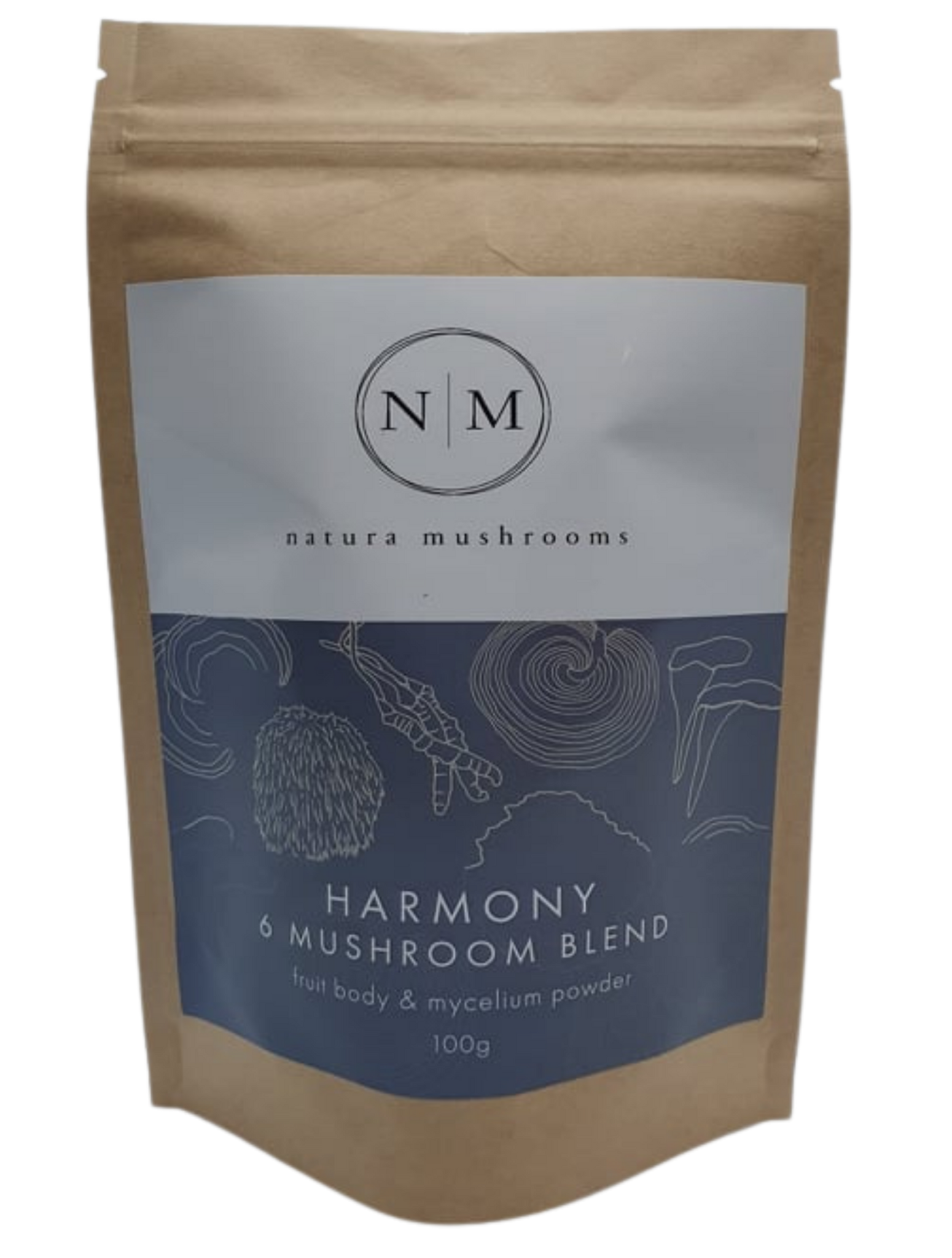 Harmony 6 Mushroom Blend Powder